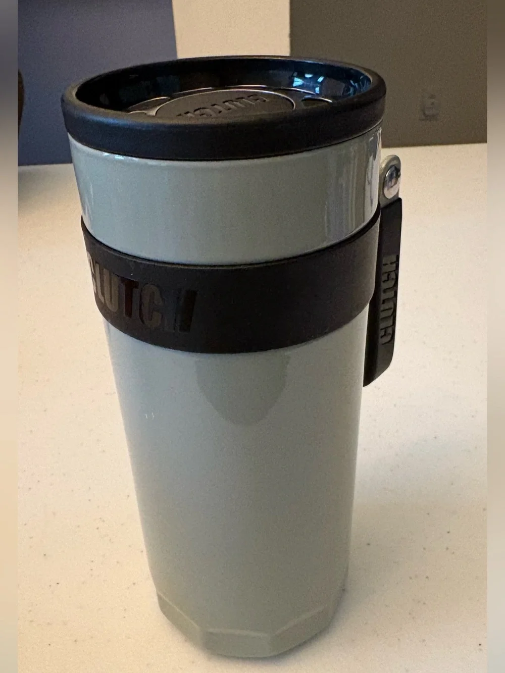 Clutch Gear leakproof tumbler battleship gray UNIQUE OIL FILTER MECHANIC CUP NEW